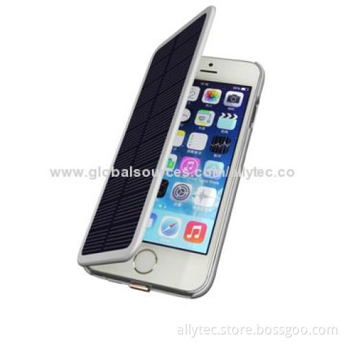 2,800mAh Solar Power Case for iPhone 6, Supports Solar Battery to Charge this Power